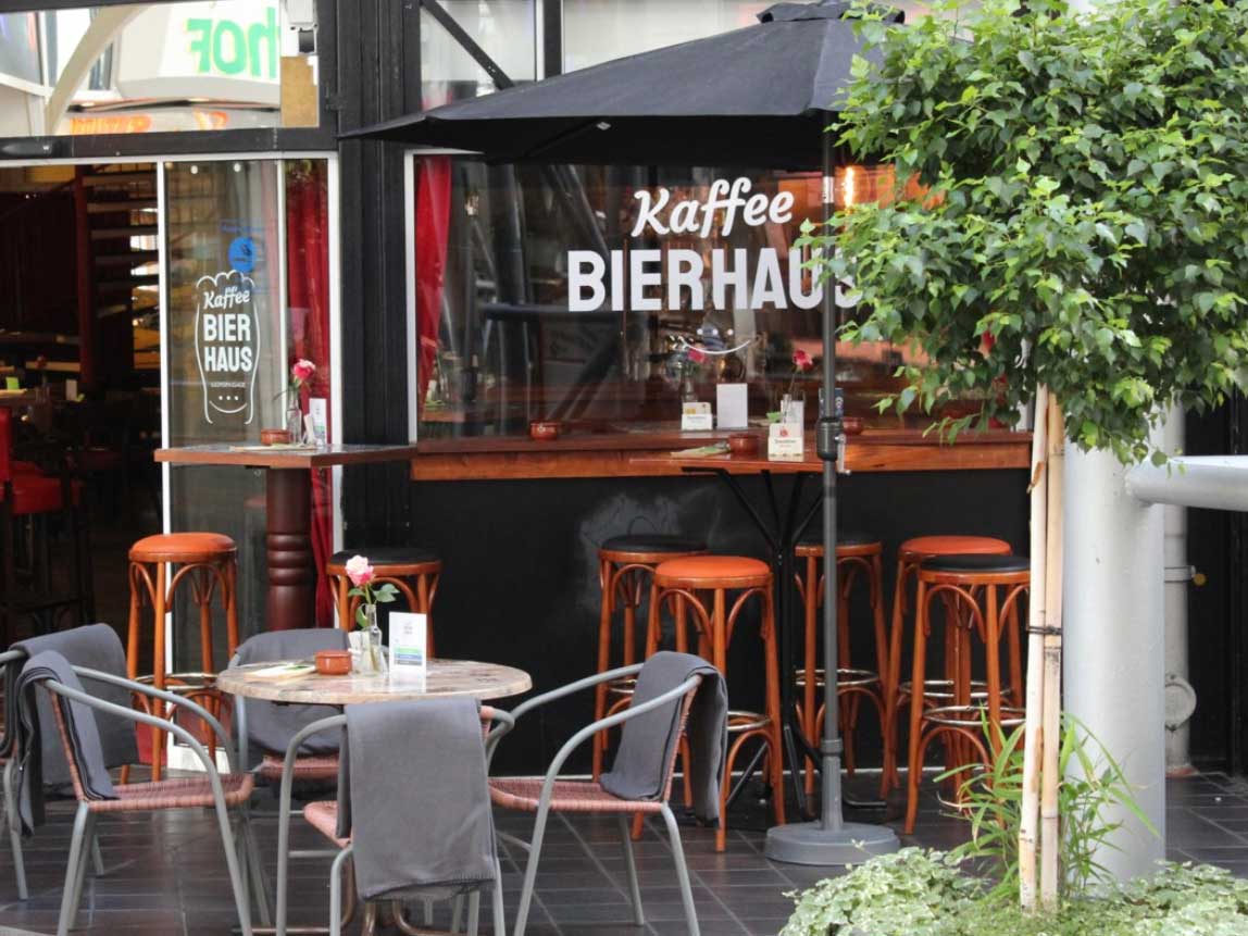 Eingang@Kaffee-Bierhaus